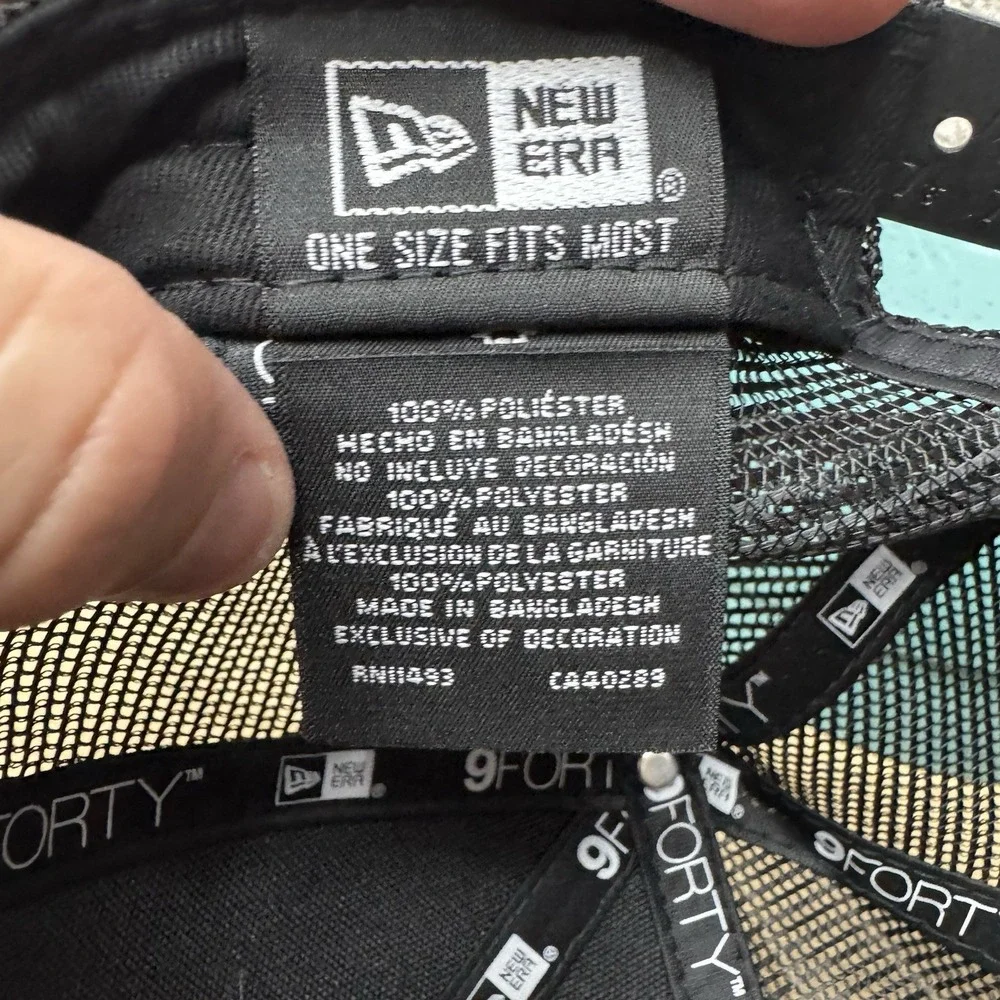 Jacksonville Jaguars Hat Cap Snap Back Mesh Back New Era 9Forty‎ NFL Football